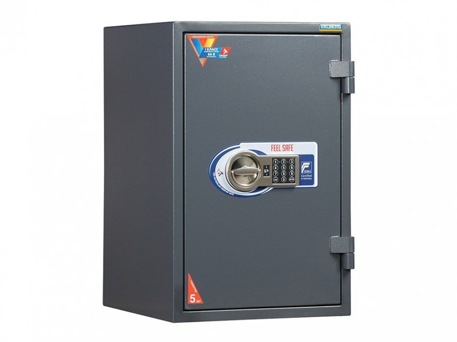 Офисный металлический сейф I класса VALBERG ГАРАНТ 67 T EL - вид 4