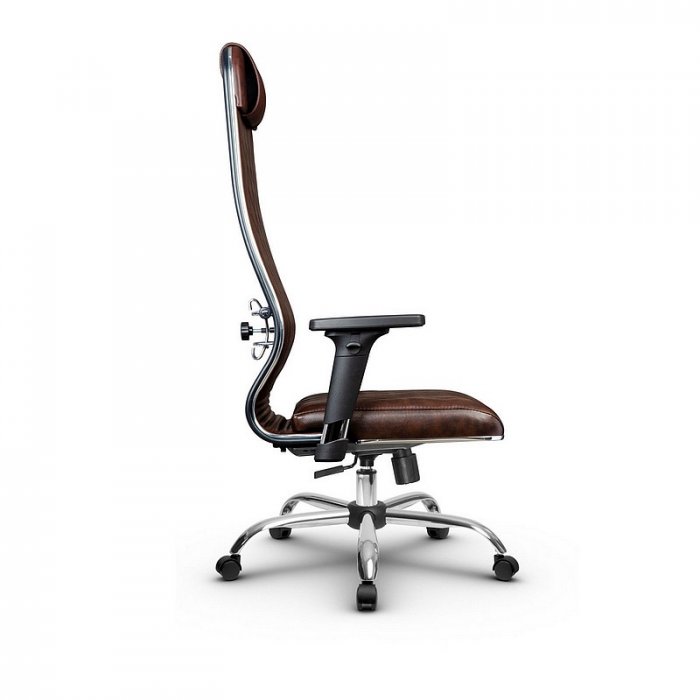 Кресло руководителя МЕТТА L-1m-40M/2D хром 17833 - вид 3