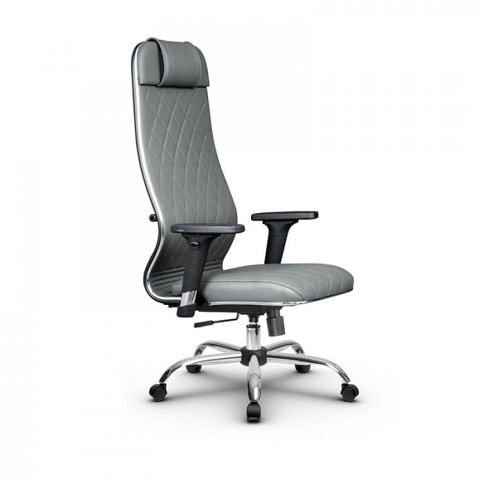 Кресло руководителя МЕТТА L-1m-40M/2D хром 17833 - вид 7